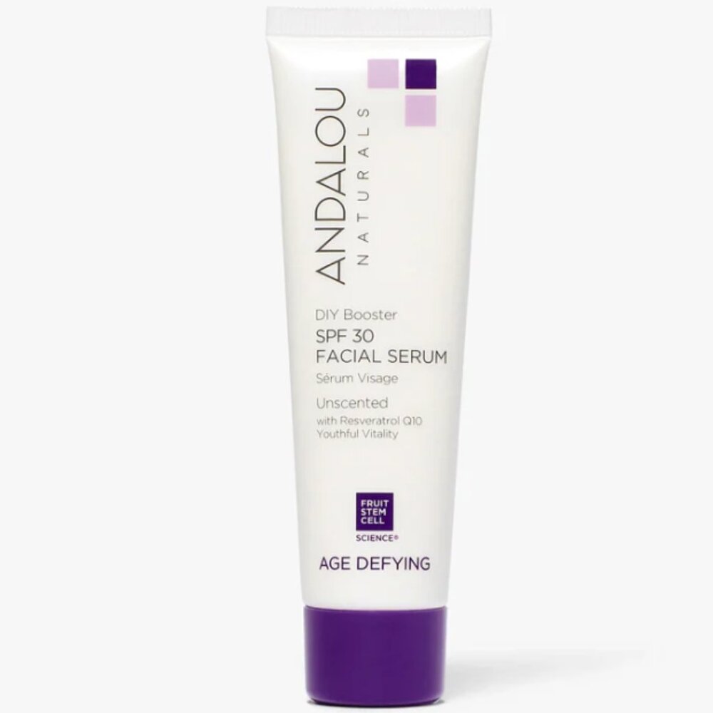 NIB Age Defying Andalou Naturals DIY Booster SPF 30 Facial Serum - Picture 3 of 9